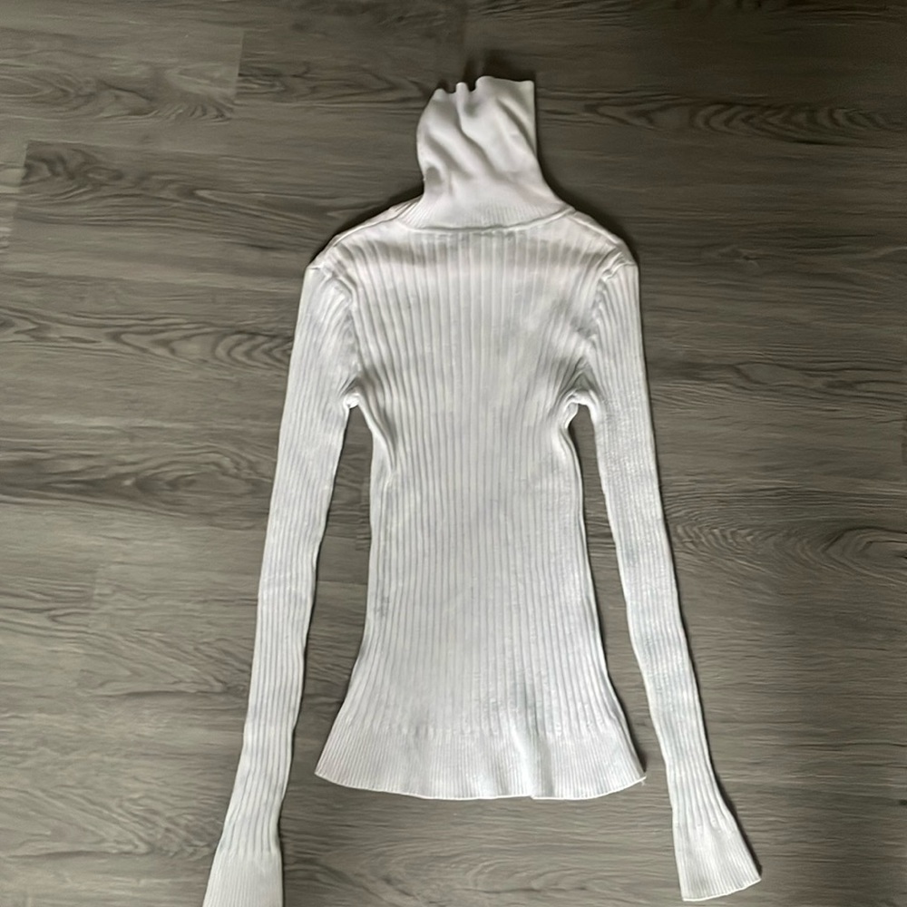 Nana Balia vintage small white turtle neck